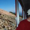 Taking a break on the way up