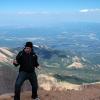 TJ rocks Pikes Peak