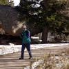 Jeff walks and take pictures