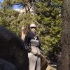 Mark on the hike