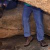 Hanging out in the donut rock