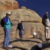 The family on top of Turtle Rock pass